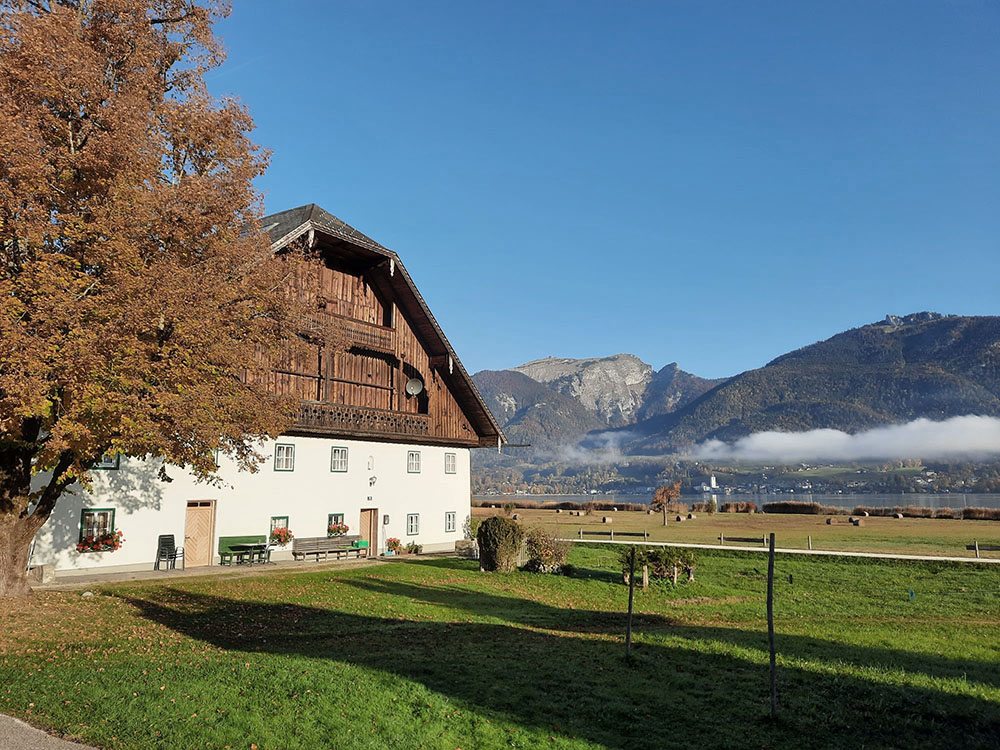 Ferienwohnungen am Wolfgangsee in Gschwendt am Pilznerhof